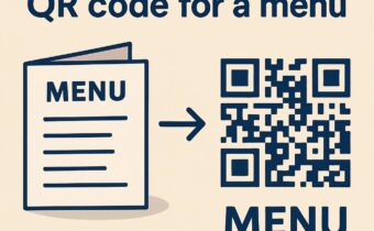 How to create a QR code for a menu