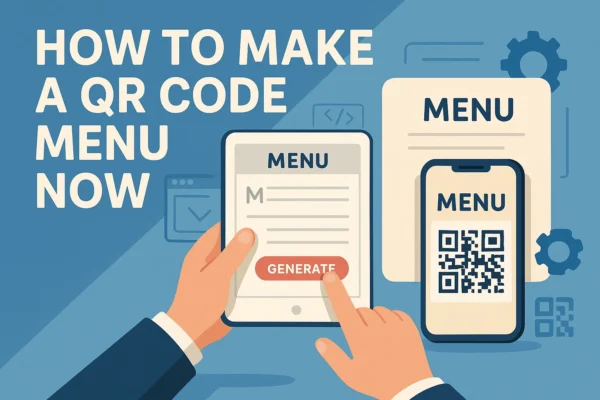 How to Make a QR Code Menu Now