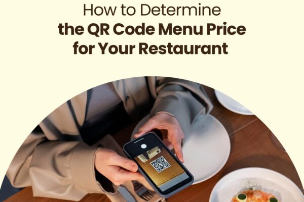 How to determine the QR code menu price