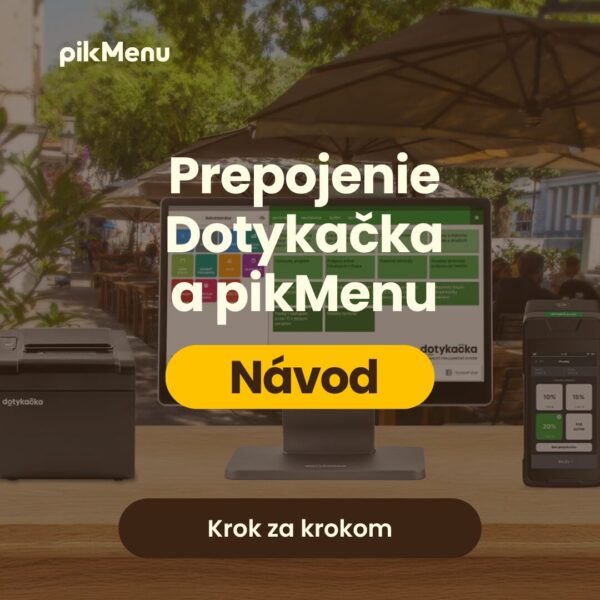 Návod na prepojenie Dotykačka s pikMenu – krok za krokom